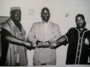 Leonard Jeffries, Khalid Muhammad et Ice Cube en 1991