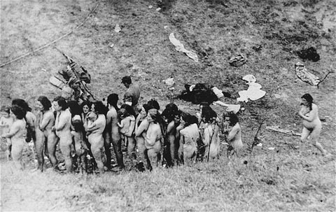 Women and children awaiting execution