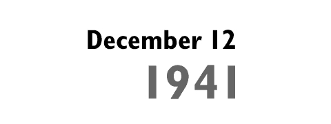 December 12, 1941