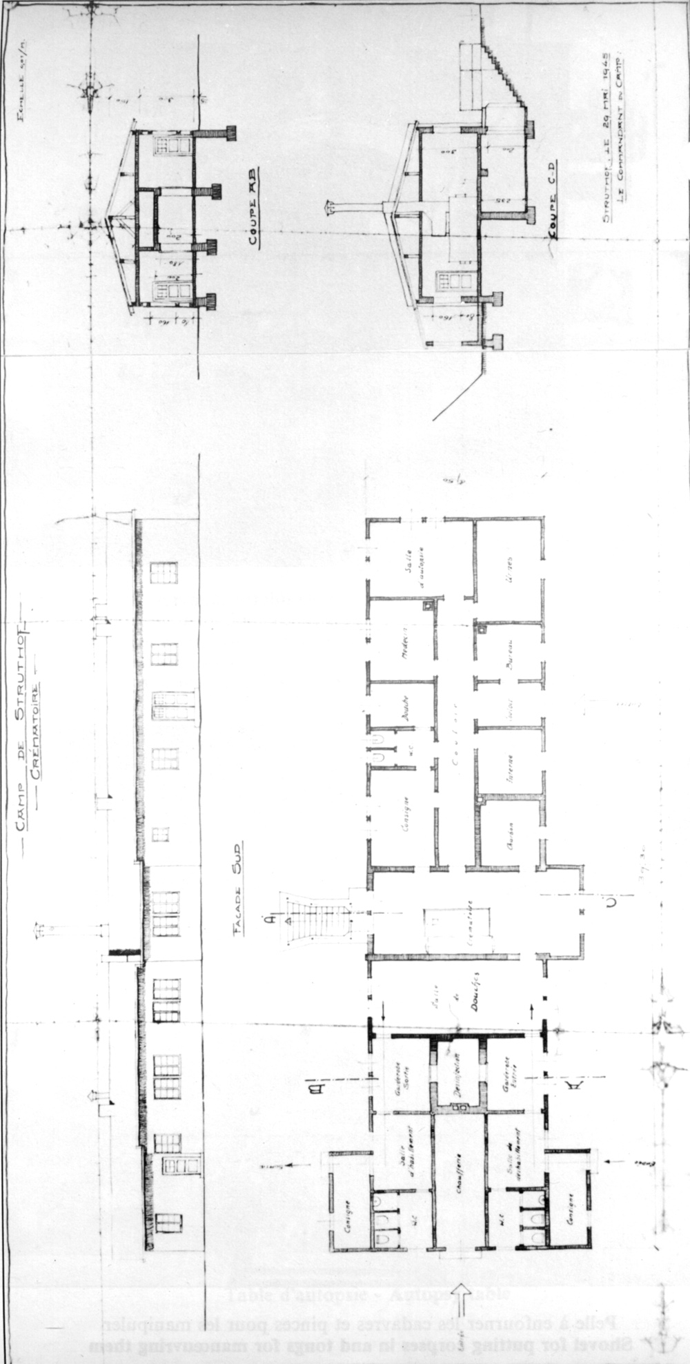 Crematorium  plan