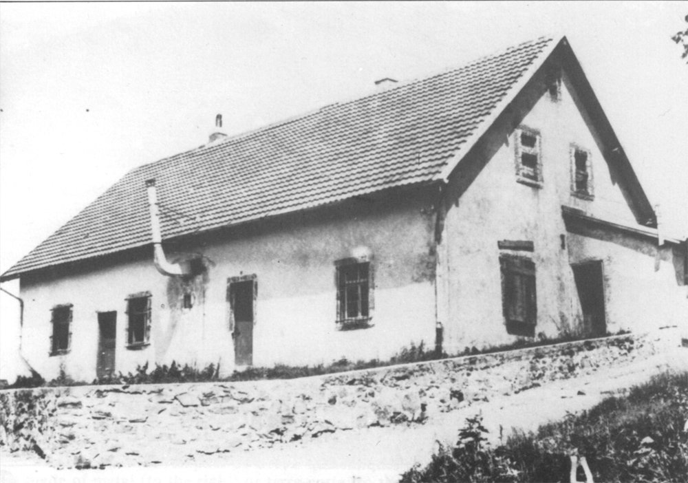 Cottage converted to gas chamber