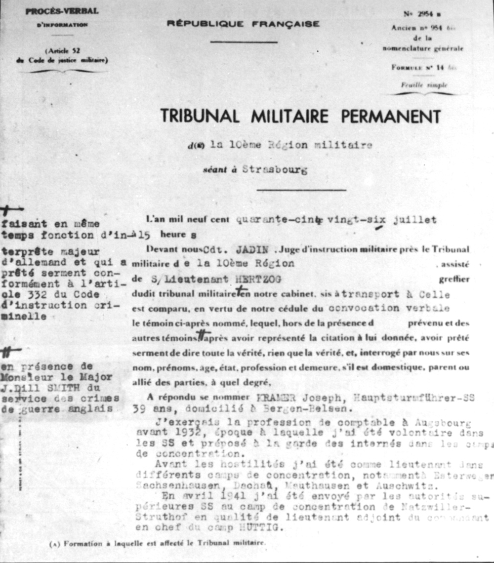 Military Tribunal