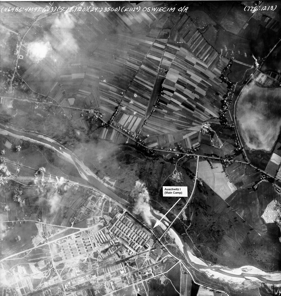 Bombs Falling Near Auschwitz