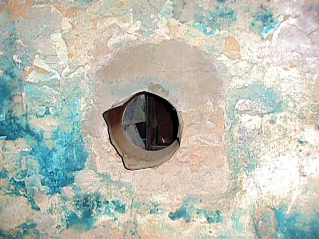 Stained Walls & Inlet