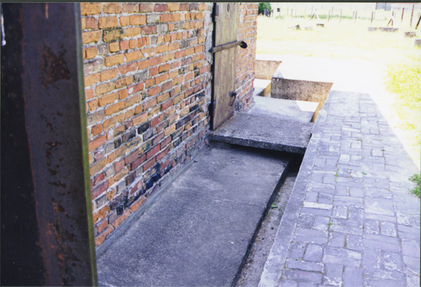 Exterior Gas Chamber Door