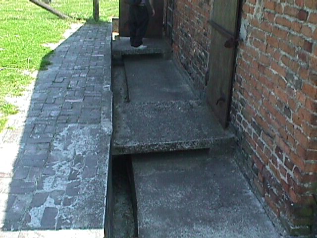 Exterior Gas Chamber Doors