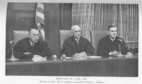 Tribunal III - Case Ten