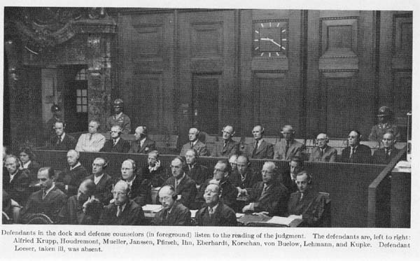 Defendants in the Dock