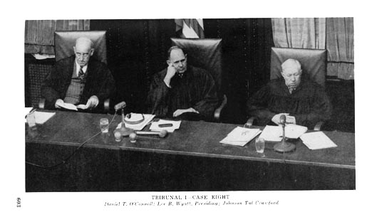 TRIBUNAL I - Case Eight