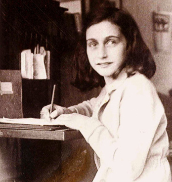 Portrait d’Anne Frank en 1941