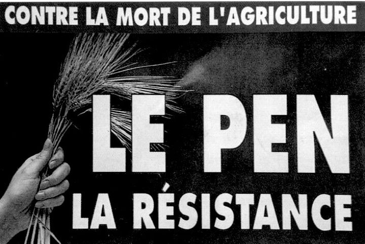 affiche: Le Pen La Résistance