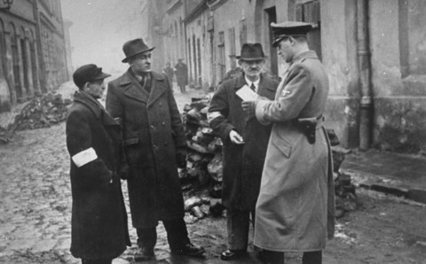 Checking the identification papers 