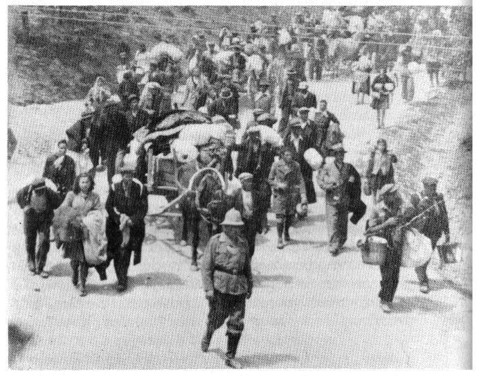 Les Juifs de Demotika emmenés à Salonique