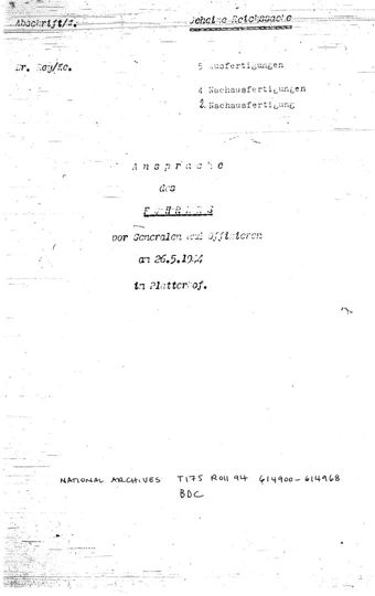 Scan première page de la lettre de Hitler du 16 septembre 1919