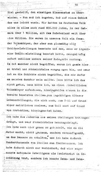 Scan première page de la lettre de Hitler du 16 septembre 1919