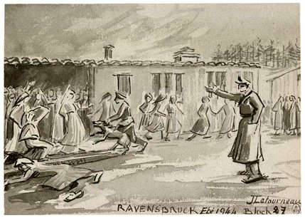 Ravensbrück, été 1944, par Jeanne Letourneau