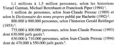 Faurisson 1995-6